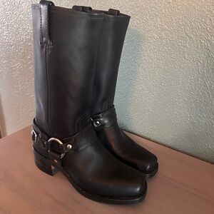 Frye harness boots size 6